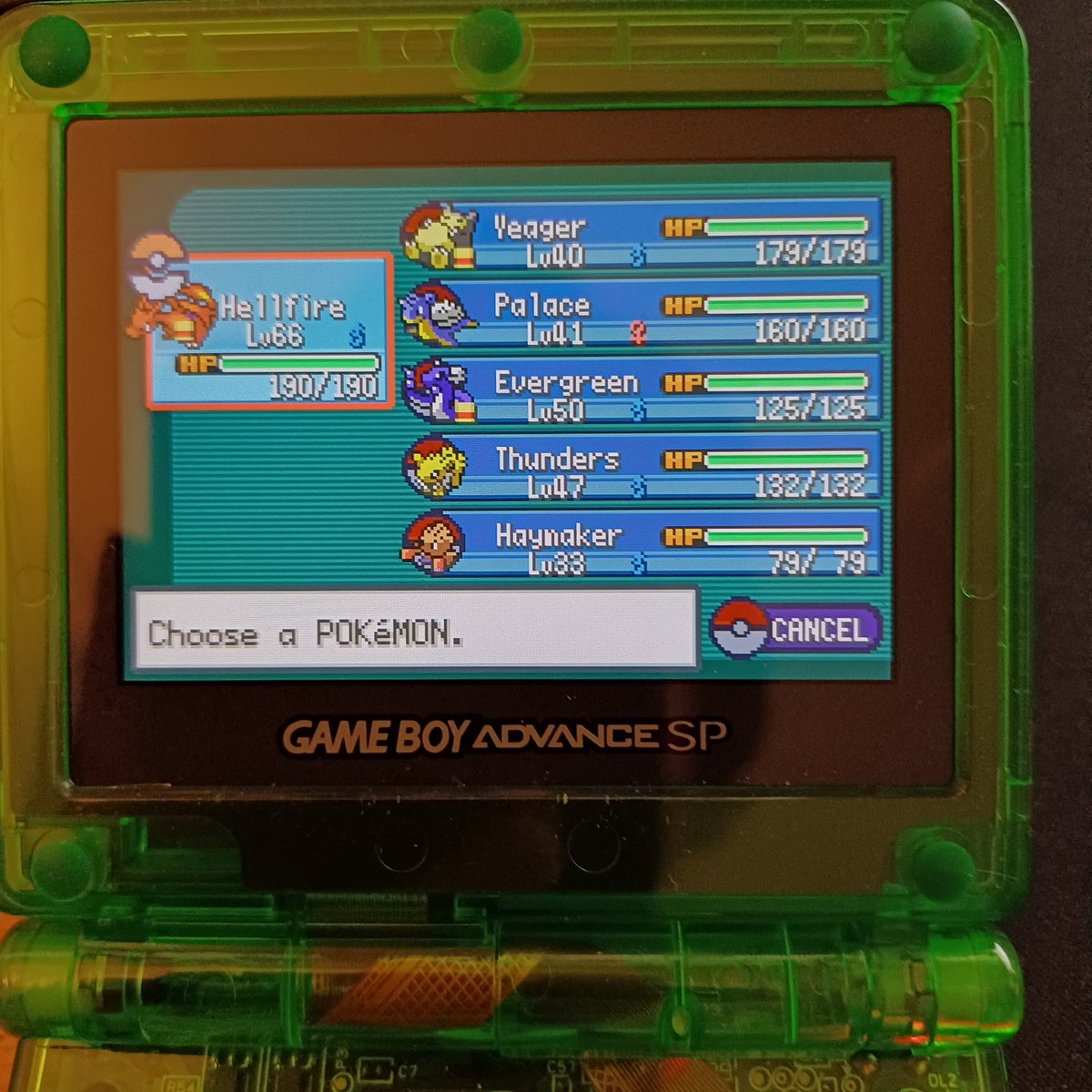 Finally found my Berry Forest Hypno while watching  #PokemonWorlds finally have a full shiny team, will complete the game first before deciding what to hunt next!