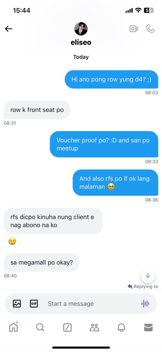ROCKST4RSKZ's tweet photo. scammer !! scam !!
#dominATE_BULACAN 

sayo na yang 1600 ko idol kainin mo ngudngod mo sa mukha mo makabuntis ka sana mabuntis ka sana ❤️

mateo ferry
own bank acc num ending in 1043
@e0nq39c7 https://t.co/mpPPG1uG3U