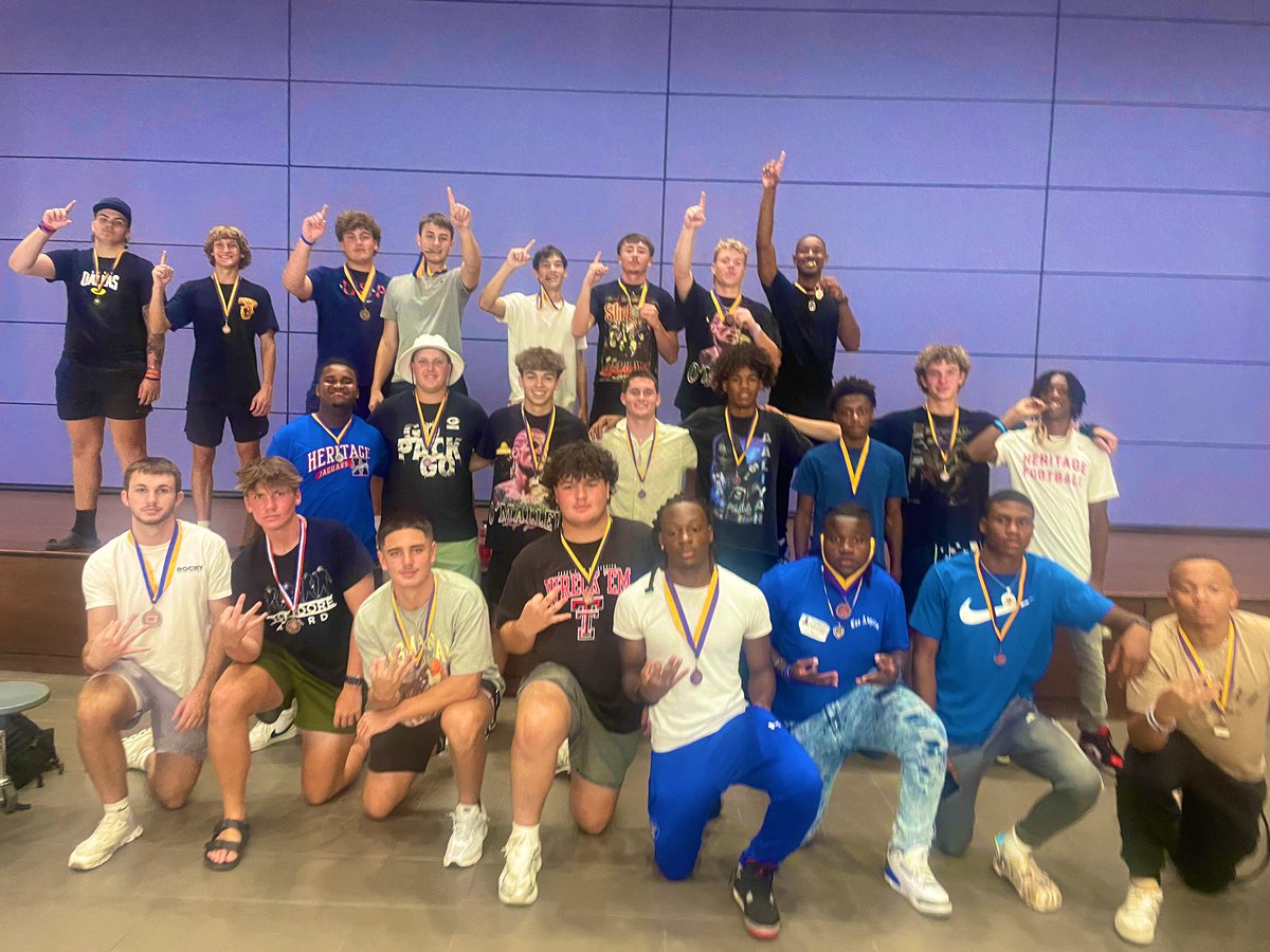 Varsity Retreat tonight was a huge success.

An awesome night of fellowship and competition. 

Congrats to our gold, silver, and bronze medal teams from our Jag Olympics tonight!  Also, talent show winners tonight: The Defensive Line! 

#FIGHT #MOB