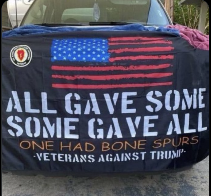 amriana's tweet photo. @ytruthmatters @OccupyDemocrats " If you don't RESPECT The Military, you CANNOT lead them!!! " From President Joe Biden.
#DoNotVoteForTrump
#America
#VeteransAgainstTrump
#BoneSpur45
He can only walk on the Golf course.
๐๐๐ https://t.co/U5zEtYpv5v