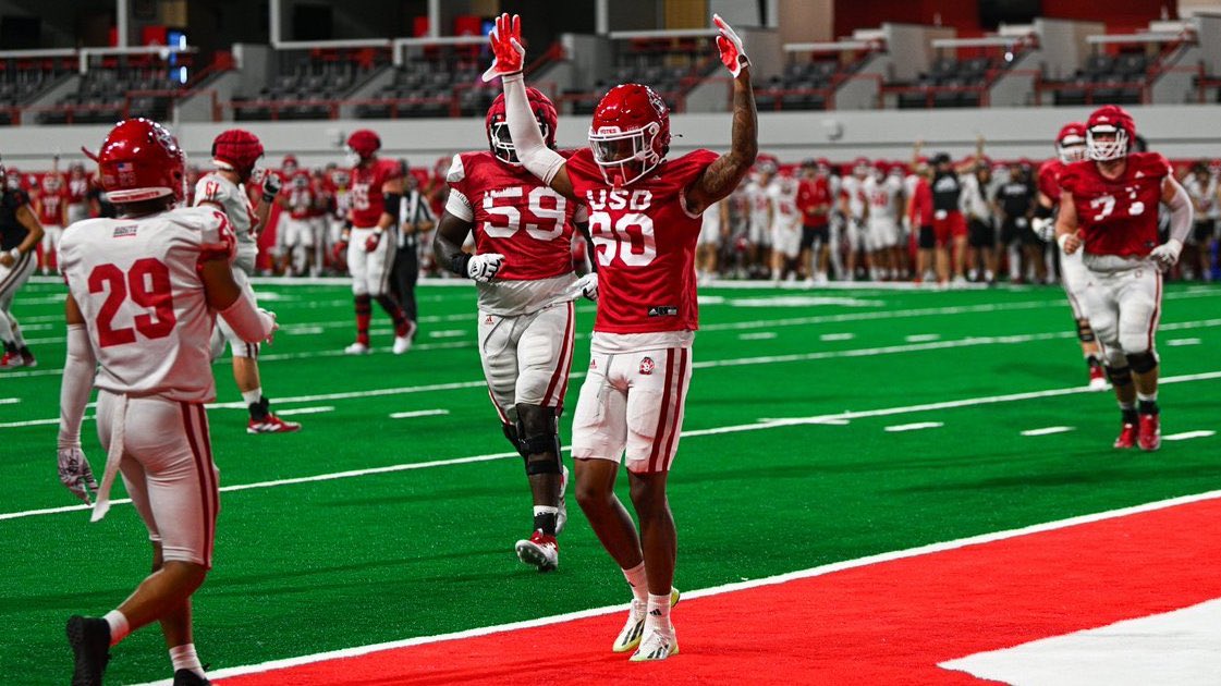 The wide receiver room is deep, so we won’t have one guy with a ton of stats, but this guy is gonna do big things this year. <a href="/LarenzoFenner/">Larenzo Fenner</a>