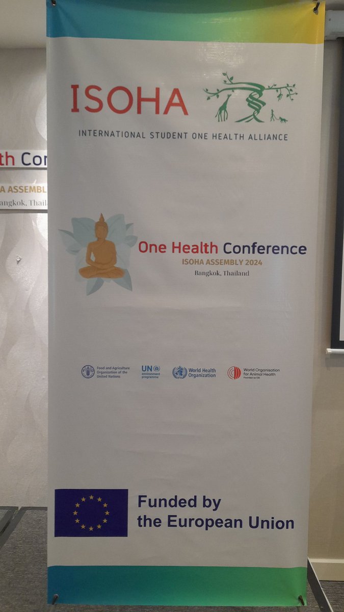 Live from Bangkok! We are delighted to introduce <a href="/PhageAsia/">Phage Asia</a> to the participants of the #OneHealth conference of the <a href="/ISOHA_OneHealth/">International Student One Health Alliance</a> 2024 assembly. Getting on board #students for fighting #AMR is essential. Please to tell them more about #phages and what we can do together.