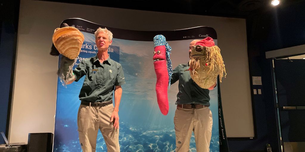 Bow Habitat Station (@bowhabitat) on Twitter photo 🏴☠️ Only two more shows of FISH WISH YOU'D SWISH presented by <a href="/ParksCanada/">Parks Canada</a> Mountain WIT. Join us at Bow Habitat Station from 11:30 AM - 2:30 PM on Wednesdays for this puppetry show on aquatic invaders.
bit.ly/ParksCanadaPup… 🏴☠️ Only two more shows of FISH WISH YOU'D SWISH presented by <a href="/ParksCanada/">Parks Canada</a> Mountain WIT. Join us at Bow Habitat Station from 11:30 AM - 2:30 PM on Wednesdays for this puppetry show on aquatic invaders.
bit.ly/ParksCanadaPup…