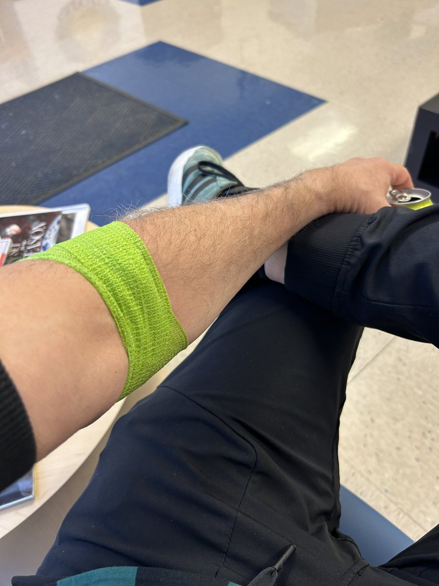 Another blood donation logged