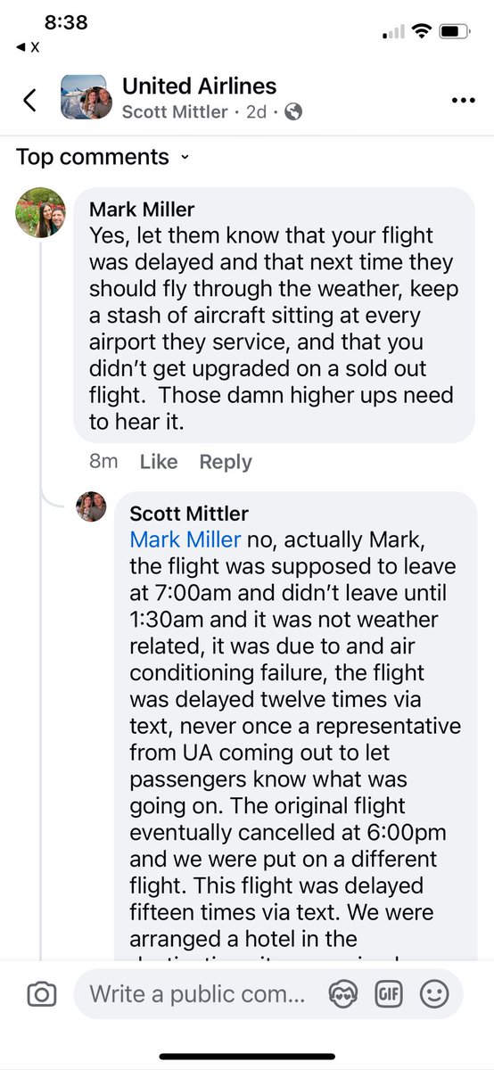 scottmittler's tweet photo. @united @ljojo must be proud of these team members United Airlines!!! https://t.co/rN8IfhTxSd