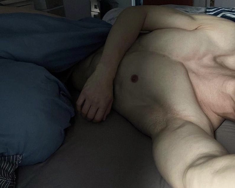 Good morning. My morning wood woke me up, it's hard as fuck.