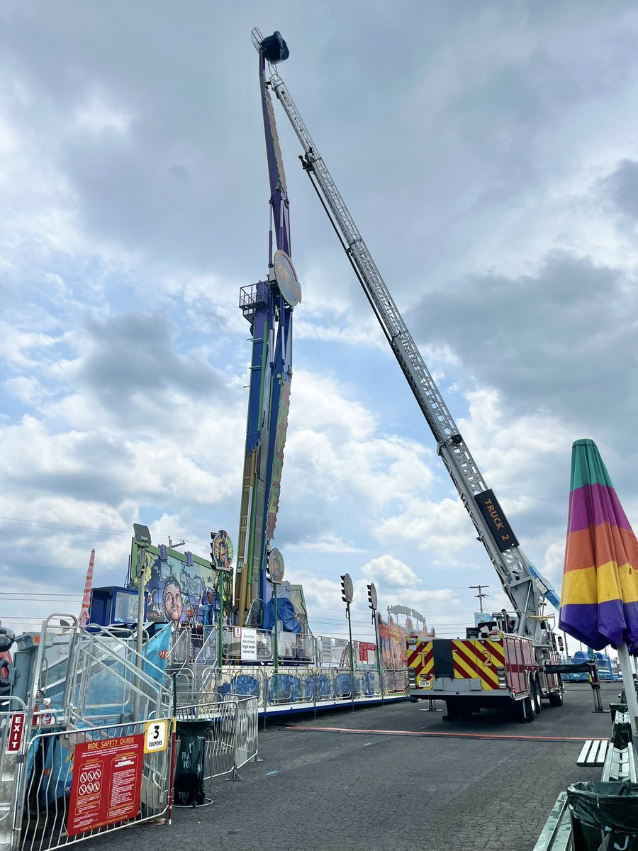 WCJC_EMA's tweet image. The Appalachian Fair is just around the corner and as the rides, games, livestock, and entertainments are setting up, your local first responders are combining resources and working together to pre-plan for emergencies and provide fair attendees a safe experience.