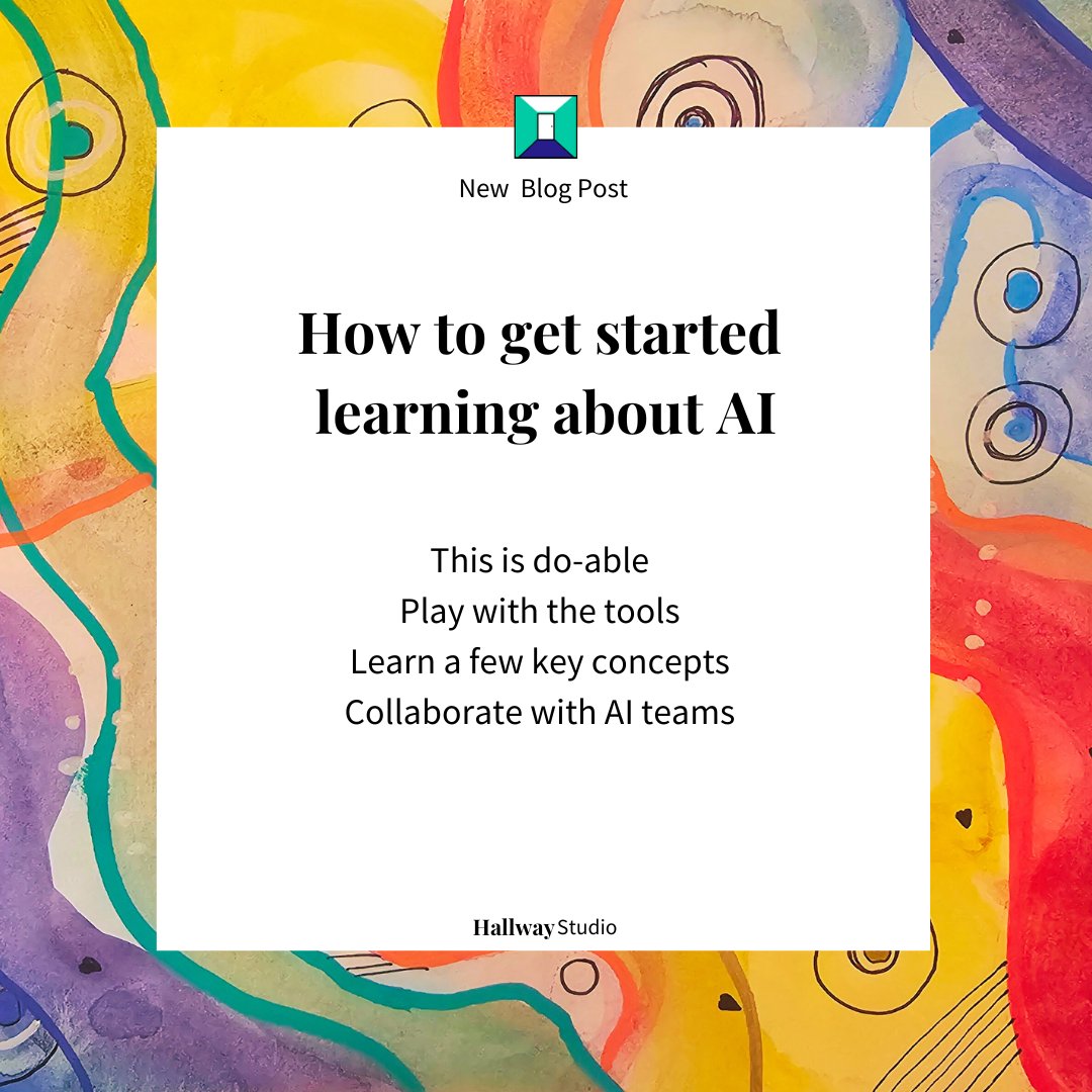 💡 Curious about AI but don’t know where to start? My new blog post is here to help! Learn how to embrace AI without feeling overwhelmed, and take the first step toward mastering this game-changing tech. 🚀

Read more: hallwaystudio.com/post/how-to-le…
#AI #FutureOfWork