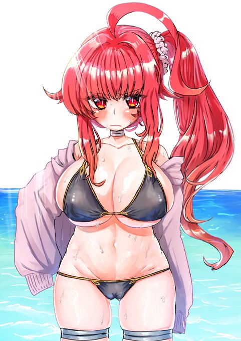 水着博士ドスケベ4段活用 #みなさん2年前の今頃はどんな絵描いてましたか 