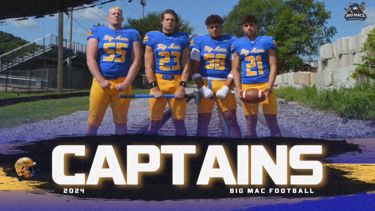 Introducing the 2024 Captains - Matt McMahon, Evan Morris, Jayden Boeltz, and Zach Barzd.