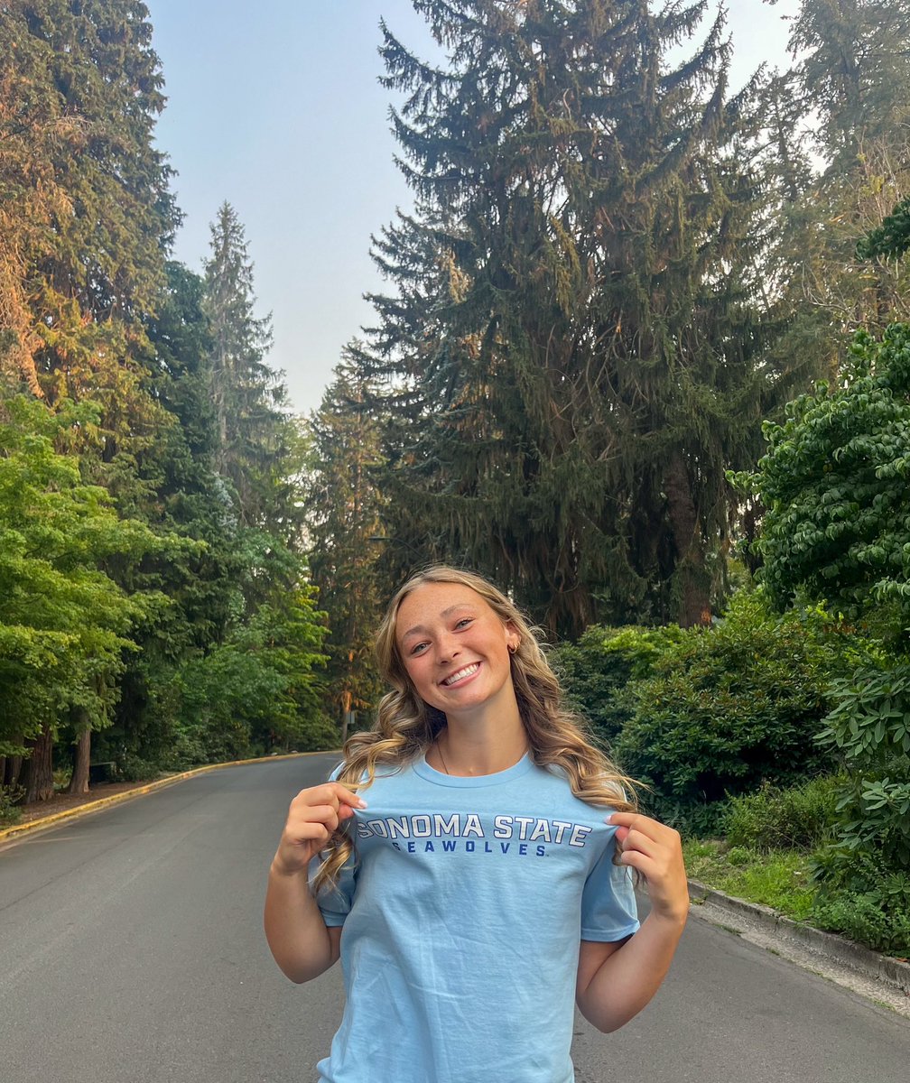 I am super excited to announce that I have verbally committed to Sonoma State University! Thank you to everyone that has helped me along the way to make me the player I am today! #goseawolves