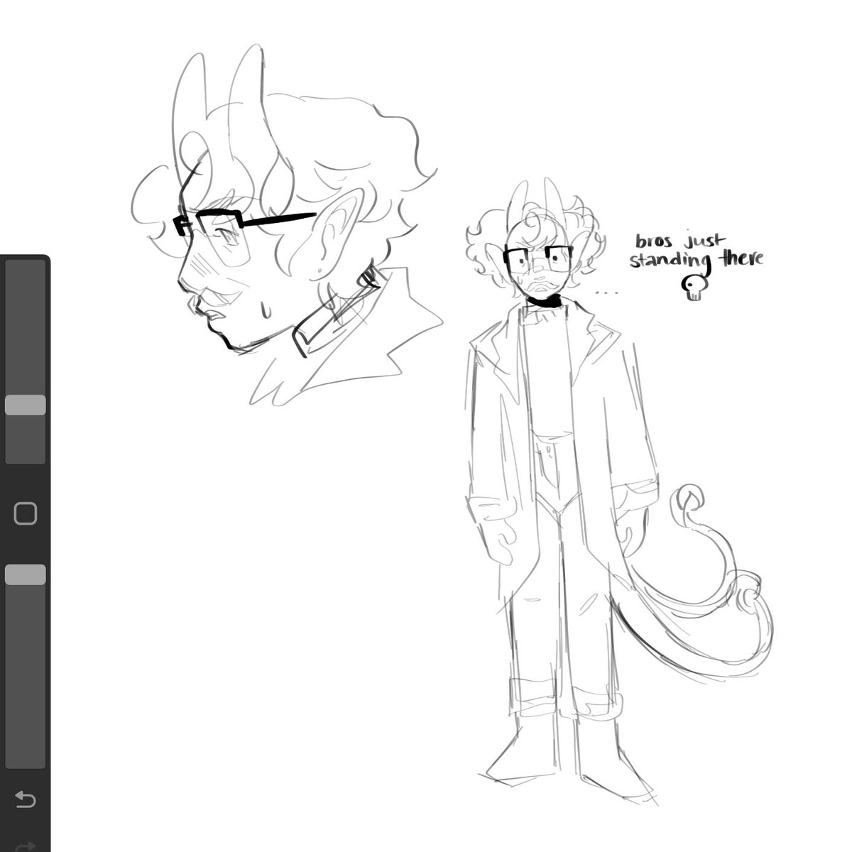 only my priv twt has seen this guy but ive been making a ford based character in dnd and errmmmmm ya #gravityfalls