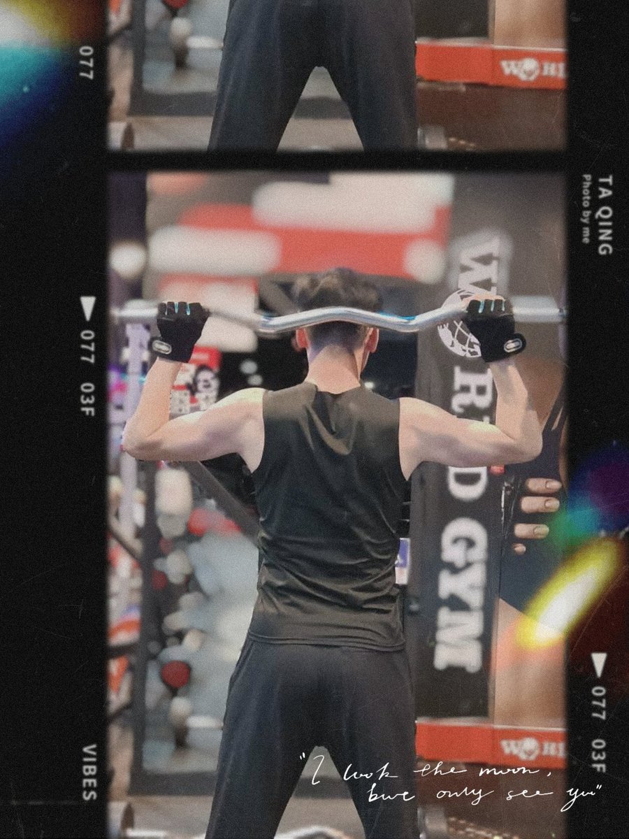 用力～肚子餓了..