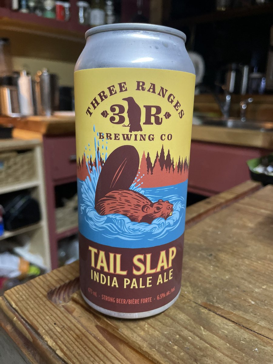 OwenTorgerson's tweet photo. @IAmCarlJensen @pastiscam @TheGrowlerBC @BCAleTrail @VictoriaBeerBuz @tforshner @GordieLogan @gord_newton @craftbrewjester @d_gano1 @andmanrocks @BoozeDonkey @teacherman007 @Sarah_Leigh_714 @DallasGislason Numerous other reasons to @TourValemount lads!! But, I got this award-winning @bccraftbeer #TailSlap IPA locally manufactured right here #Valemount!! https://t.co/vMNtbSLBu5