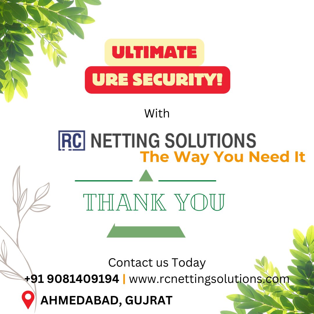 RCnetting's tweet photo. Garden Fence is used for fencing to the farms &amp; gardens because of its flexibility, Strength, and Weather Resistance, light Weight and Long Lasting and also no chance of animal hurting.
#greenfence #fencingnet #rcnettingsolutions https://t.co/I7m84QBXRN