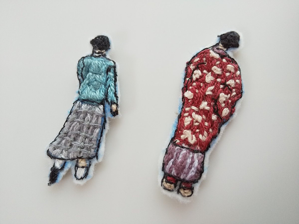 作り始めました🐯
#虎に翼 #トラつば #刺繍
