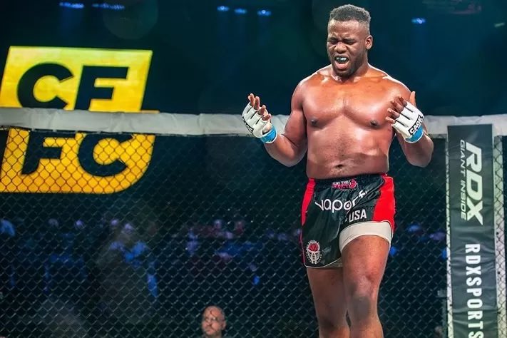 realkevink's tweet photo. #CFFC134 Main Event Tafon Nchukwi says he would like to compete in a CFFC Muay Thai and says he will stay at Heavyweight for now https://t.co/IKBSQx4PsB