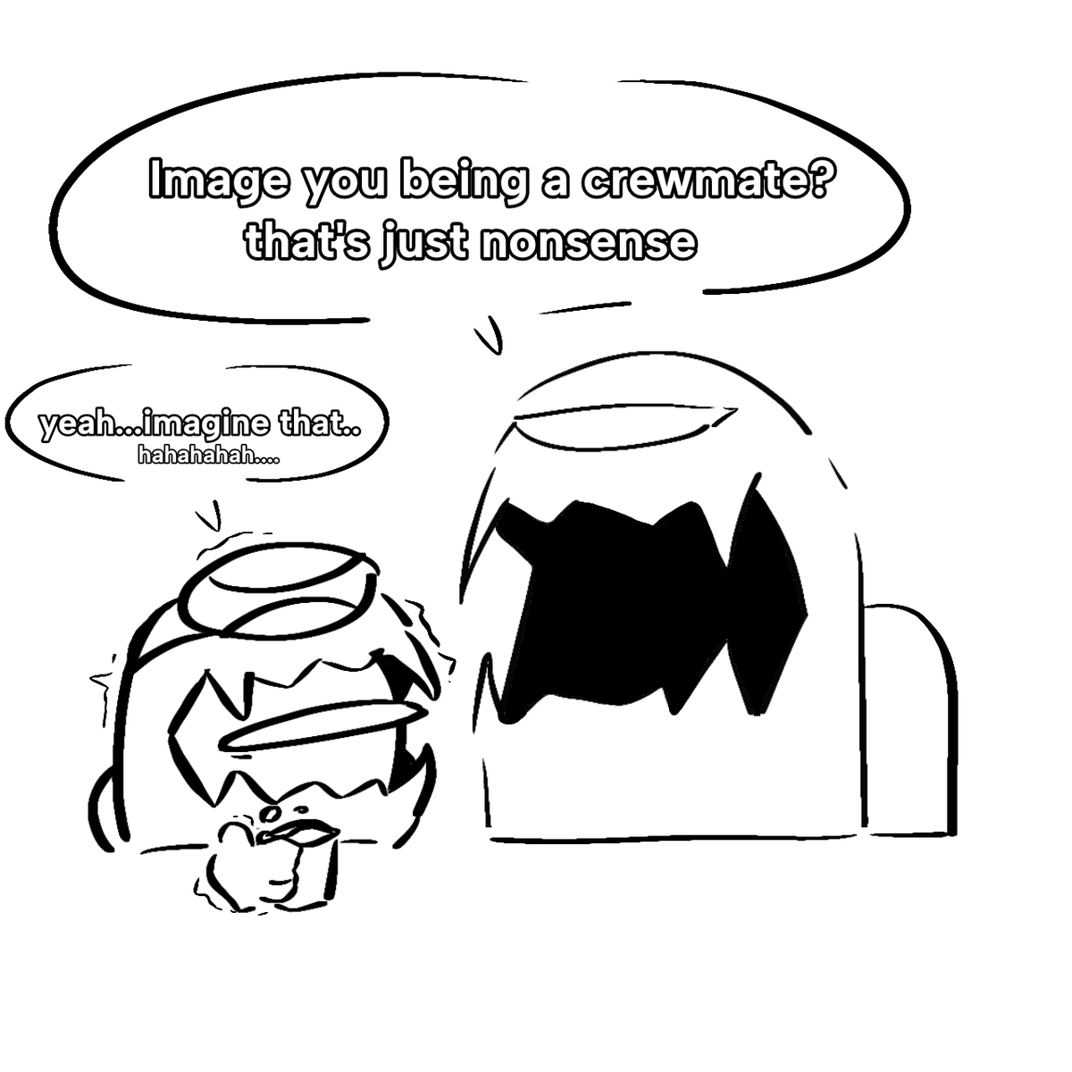 And a random draw..
.
.
.
#amongusfanart #amongusart #AmongUs募集 #AmongUs