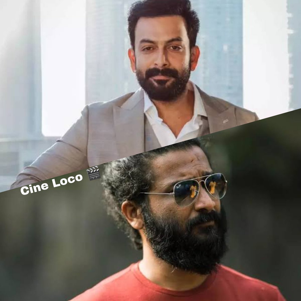 WECineLoco's tweet photo. #CL_Exclusive :
Prithviraj Sukumaran very soon is joining hands with Rorschach director Nissam Basheer..
Expect an announcement 🔜
#PrithvirajSukumaran
#NissamBasheer https://t.co/xwFhx8ynKY