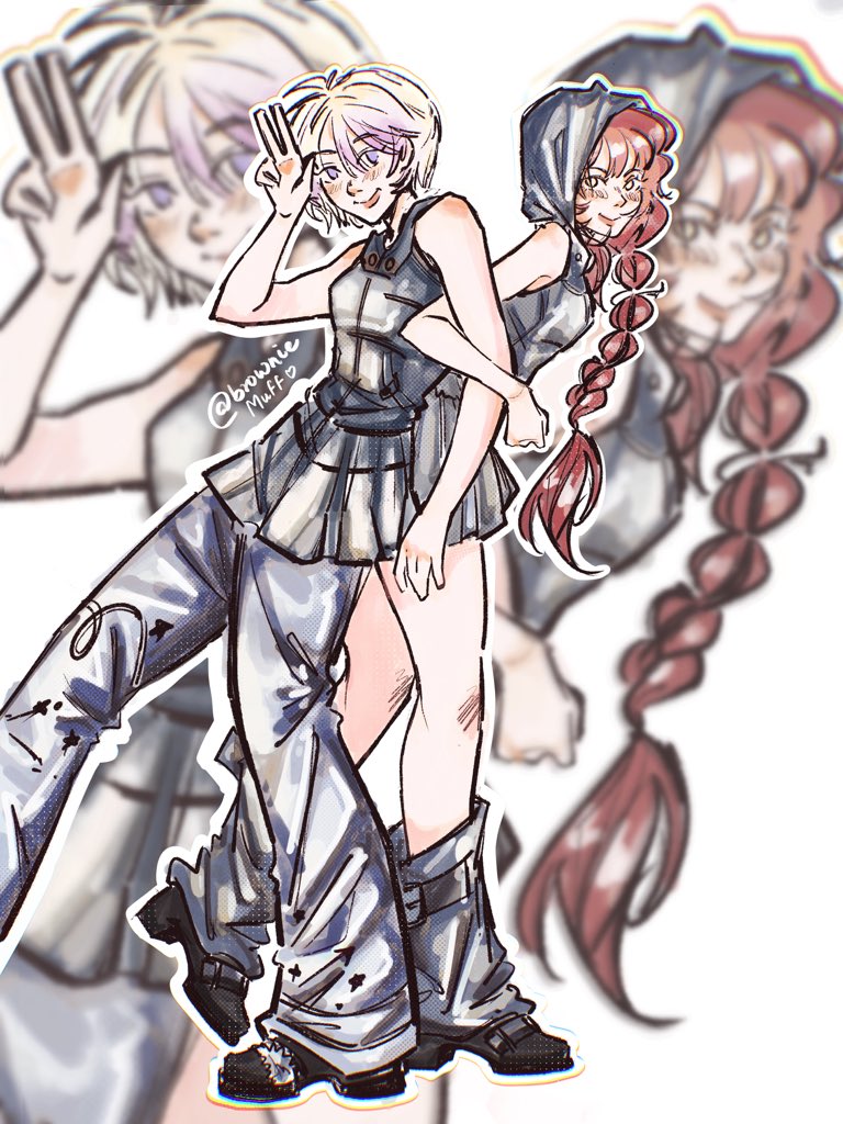 Another 🍋x🍓duo cuz I can’t stop drawing them