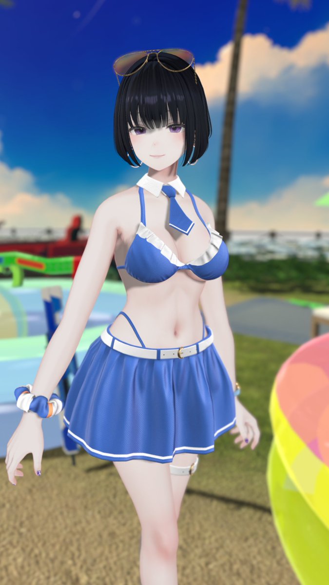 westa11111's tweet image. MAPLE LEAFさんの水着めっちゃ質感よい
#Shinra3D 
#MAPLELEAF