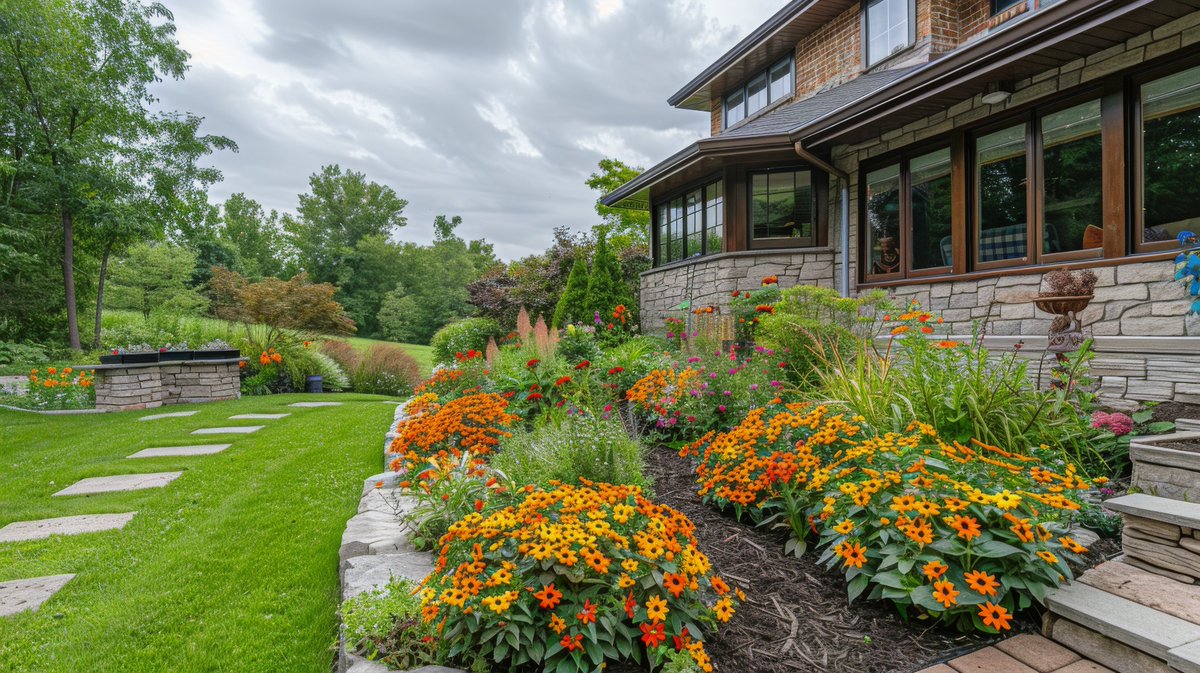 soilandseedl's tweet photo. From lush lawn to blooming flowers and a gorgeous patio entrance—your home’s curb appeal will be off the charts!🏠🌸

#soilandseedlandscaping #patiodesign #lawncare #BloomingBeauty #outdoors #LushLandscapes #Clarence https://t.co/AU0KWg2eat