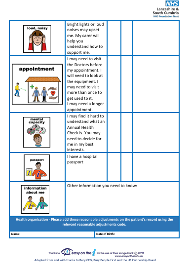 JennyPratt42's tweet photo. @HFTLSCft making great progress ensuring reasonable adjustments are coded on GP records ready for the RADF. Our LD Champs are reporting so many people completing care plan &amp; sending it to their GP. Download it on our website. @GoalsOlivers @TraceyHartleyS2 @SarahDufffin @KUttley https://t.co/Kgo6tyEmvs