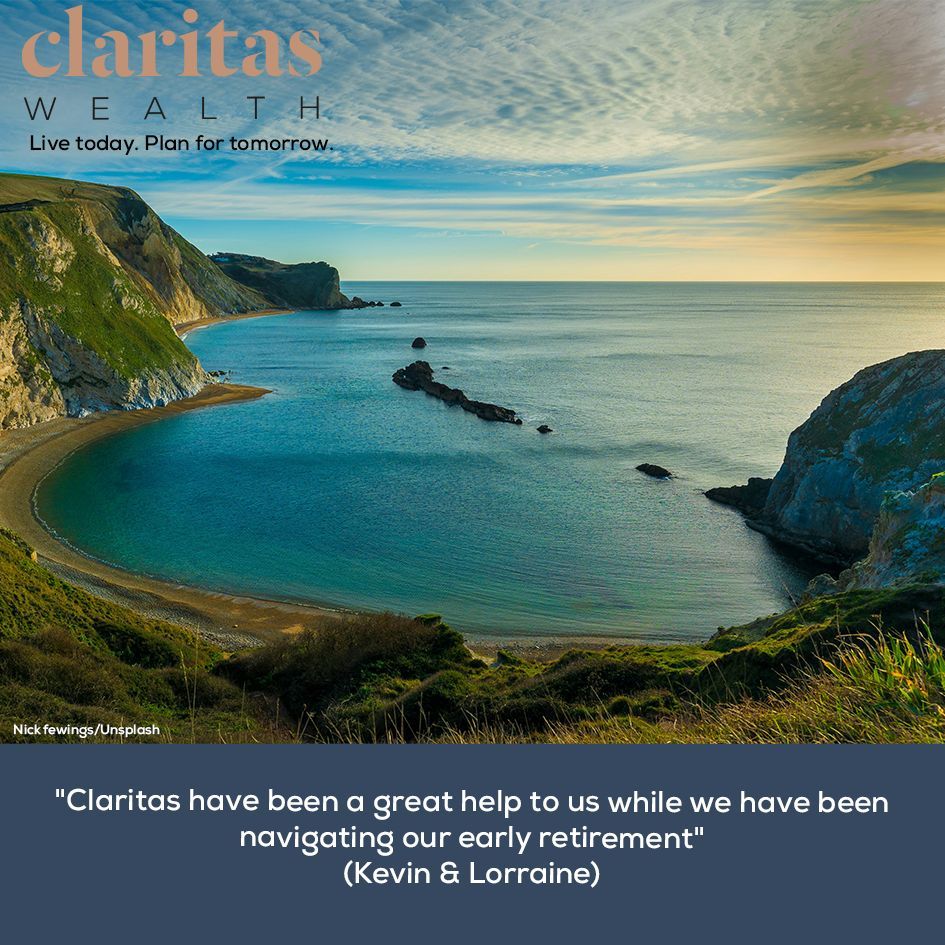 "Claritas have been a great help to us while we have been navigating our early retirement" 
Kevin and Lorraine