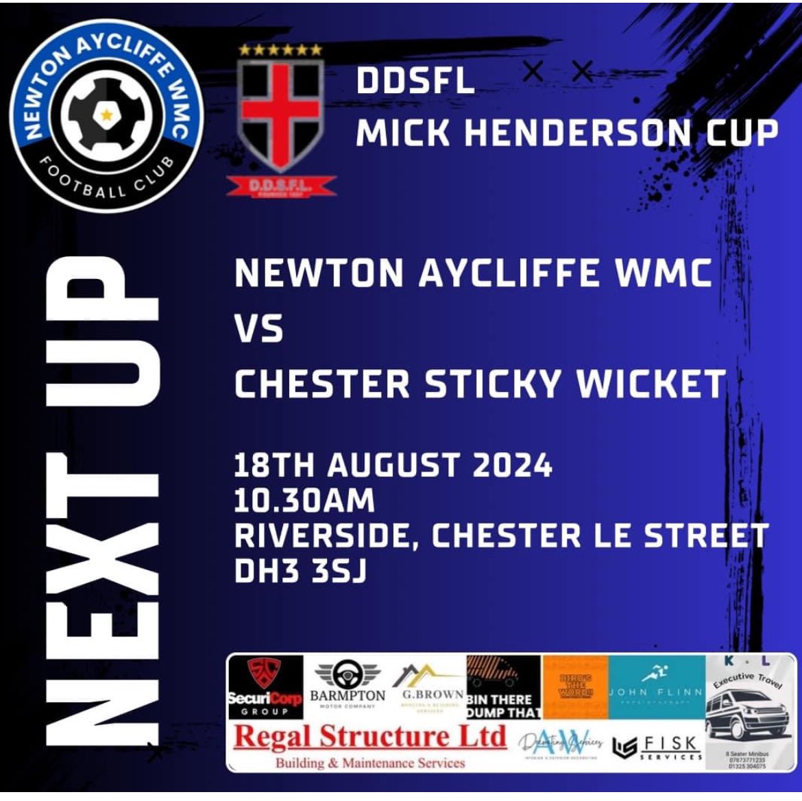 w_e_swinners's tweet photo. We’re on the road tomorrow as we look to defend the Mick Henderson Cup with a trip to Chester Le Street to take on Thursdays opponents @StickyWicketRAR Will be a tough game again. 

Get yourself along 

10.30 kick off DH3 3SJ.

#vivamickhendo https://t.co/QqiKZLDtPZ