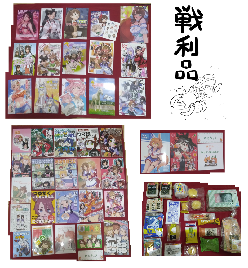 コミケの戦利品!