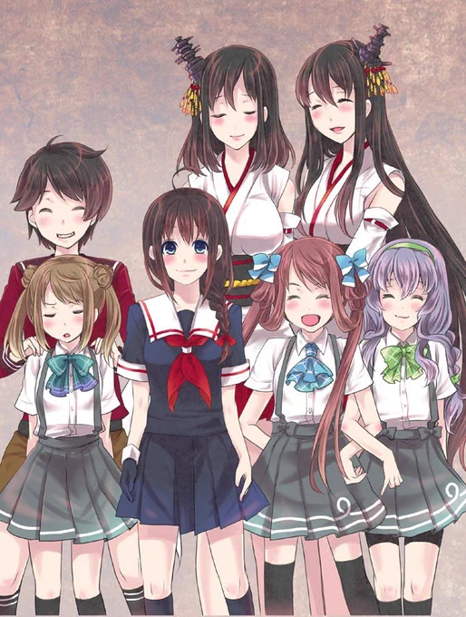 #何度だっていいあなたの最高傑作見せてビフォーアフターも合わせてこの西村艦隊 
