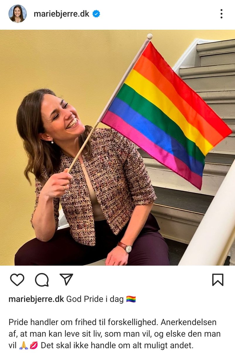 LiberaleVidner's tweet photo. God Pride i dag.
Det skal ikke handle om andet end én årlig dydssignalering fra de borgerlige.
#dkpride #ligestilling #dkpol https://t.co/wtbudocYbU