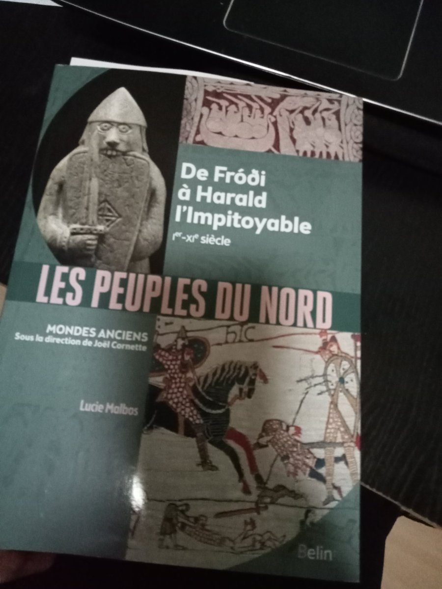 En avant-première exclusive (je l'ai même eu avant l'autrice 😅), regardez ce que je viens de recevoir !! Le dernier né de cette superbe collection chez <a href="/Belin_editeur/">Belin éditeur</a>, ici sur les mondes nordiques du Ier au XIe siècle. 600 pages, des cartes, des illustrations, j'adore ☺️🤩