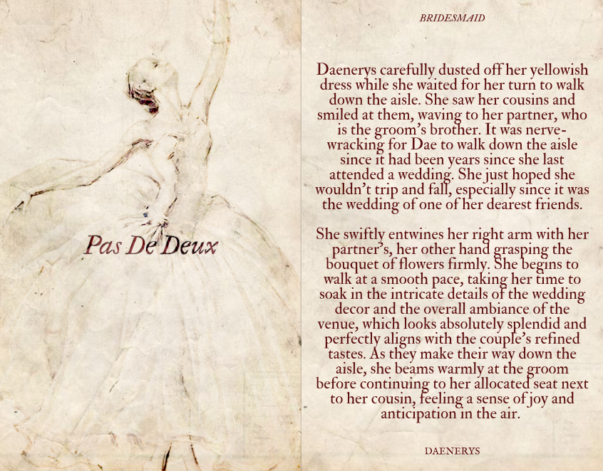 ₊˚ˑ𓍼ོ BRIDESMAID 、DAE ˳ tweet media