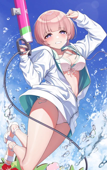 夏コミで頒布した麻央と文香のTシャツとアクスタの受注予約がBOOTHで始まりました～!受注期間は9月8日までなのでよろしくお願いします～! 