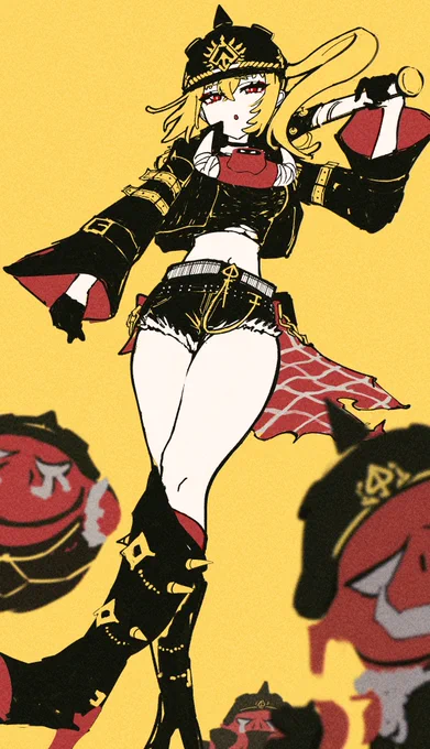 おブッとばしますわよ?※制作過程はリプツリーにて#ゼンゼロ #ゼンゼロdripfest #zzzeroIllustration  