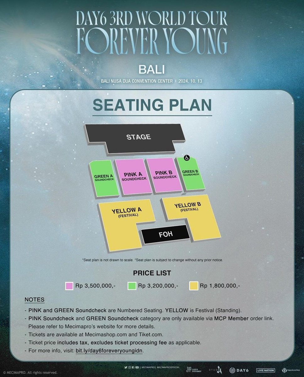 <OPEN JASTIP>

DAY6 3rd World Tour [FOREVER YOUNG] in BALI

JASA WAR
▪︎Fee 175k/tix
▪︎Trusted 100% (testi 📌)
▪︎Pakai Data Diri Customer
▪︎Self payment

Booking/questions? WA admin
#DAY6_3RD_WORLDTOUR #DAY6 #DAY6inBALI tag wtb wts