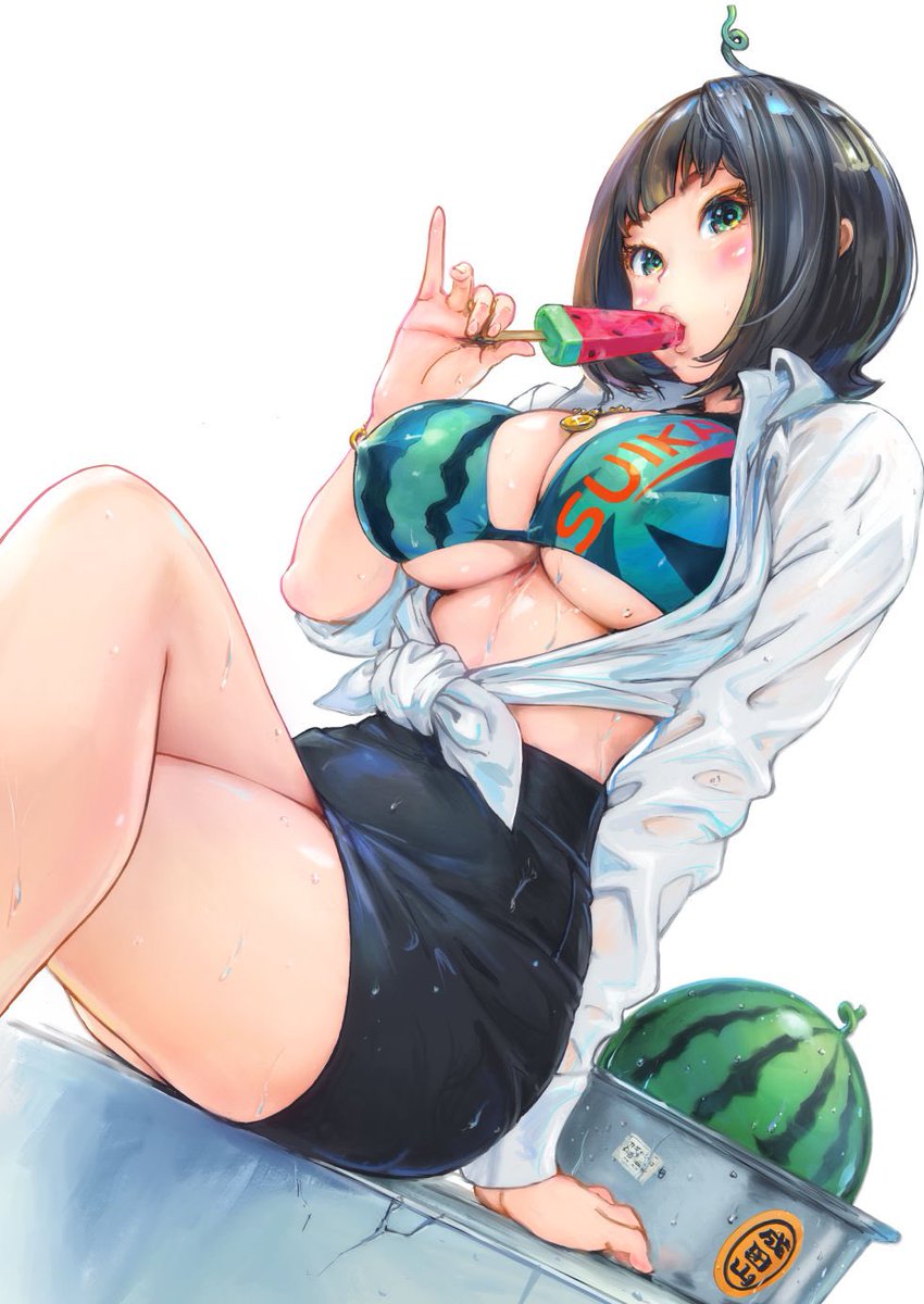 今年の夏もすいかお姉さんと一緒に。🍉 