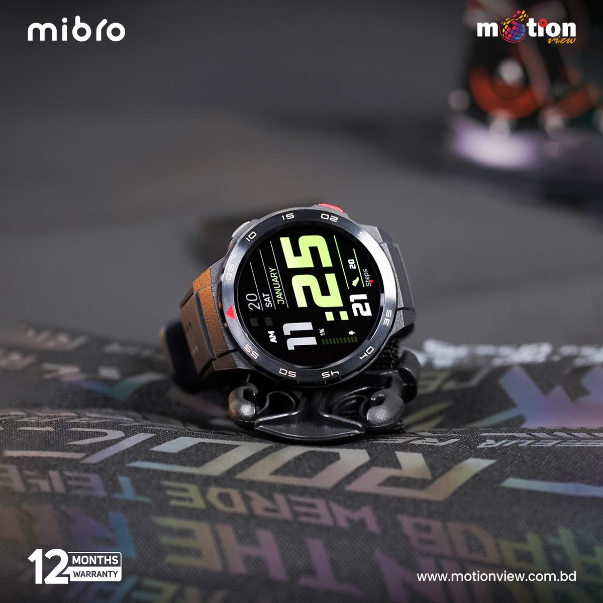 MotionViewBD's tweet image. Mibro Gs pro is a smart watch that is durable and has GPS that will help you upgrade your lifestyle. ❤️

#MIbrobangladesh #Mibro #GSpro #CallingWatch #GPS #2ATM