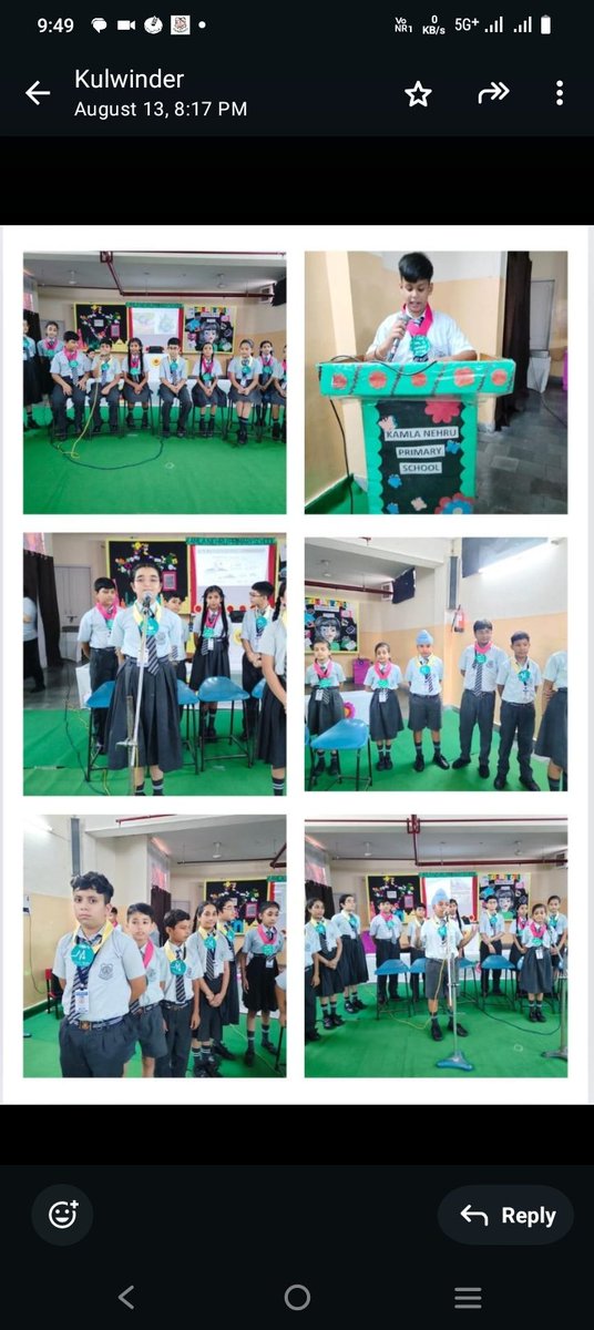 Students of Grade VB enthusiastically participated in the Class show on the topic 'Healthy People Healthy Planet' by using AI they promoted Sdg - Good health and well being,Sdg 13- Life on land. <a href="/pkdhillon08/">ParamjeetKaurDhillon</a> <a href="/JyotiBh28005578/">Jyoti Bhardwaj</a> <a href="/PathakSamarth/">Samarth Pathak</a> <a href="/RiseUp4SDGs/">SDG's : The Rising</a>