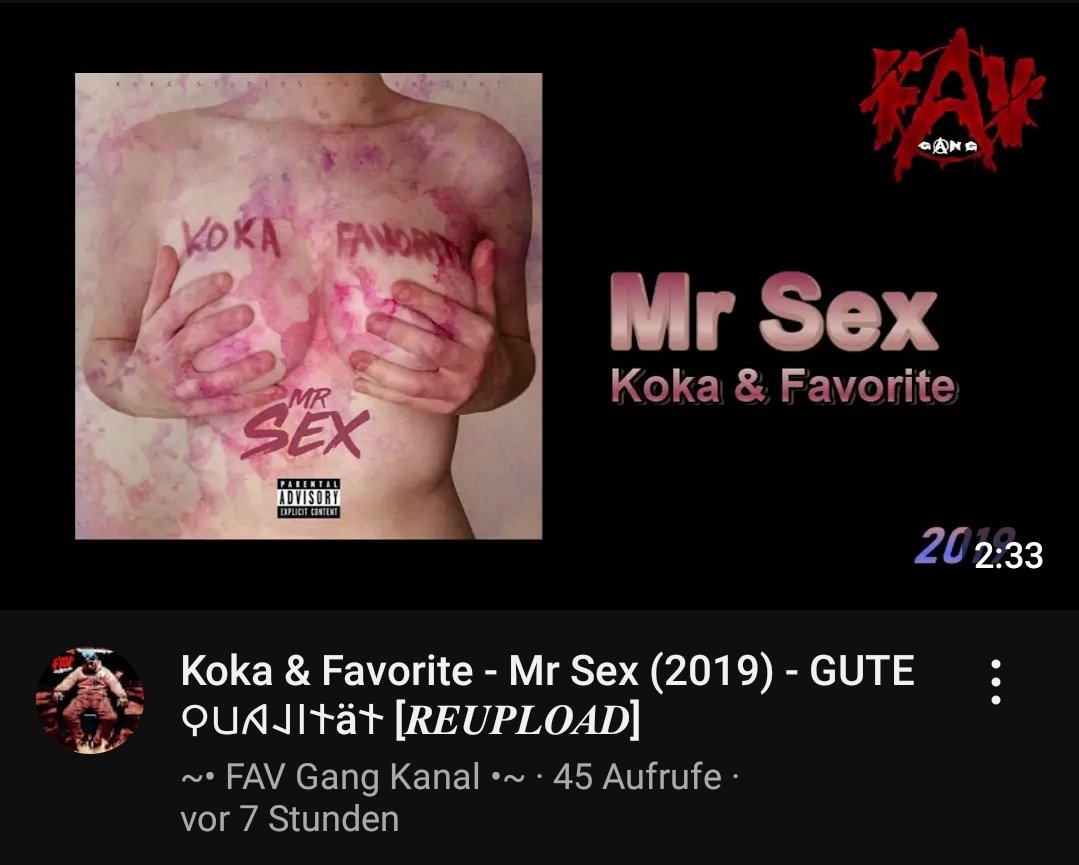 Ein absoluter Geheimtipp aus 2019, der damals als Single veröffentlicht wurde – wahrscheinlich über 𝙑𝙚𝙧𝙨𝙪𝙣𝙠𝙚𝙣𝙚 𝙁𝙖𝙗𝙧𝙞𝙠, bin mir aber nicht ganz sicher. Produziert wurde das ganze von 𝙃𝙚𝙖𝙙𝙗𝙪𝙧𝙣𝙗𝙚𝙖𝙩𝙯𝟯𝟰.
youtu.be/powrmlsUgRY?si…