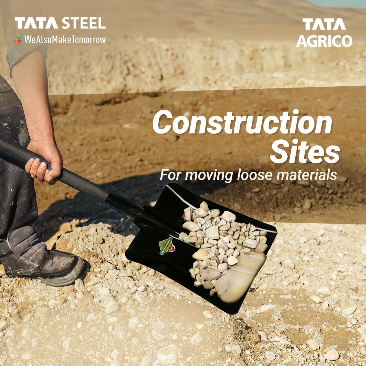 AgricoTata's tweet photo. Whether you need to lift loose material at construction sites or prepare your garden for the next season, the all-rounder Tata Agrico Square Shovel does it all! To know more, visit https://t.co/IdFRxabjBa
#TataAgricoSquareShovel #TataAgrico #toolsset #tatatools #tataagricogroup https://t.co/EfYyEvWect