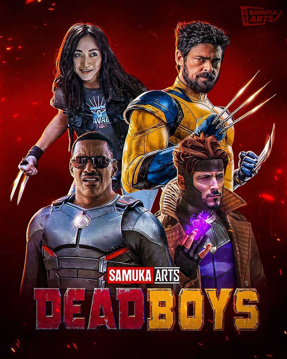 samukarts_'s tweet photo. #DeadpoolandWolverine #theboys https://t.co/Do5bC3BF8S