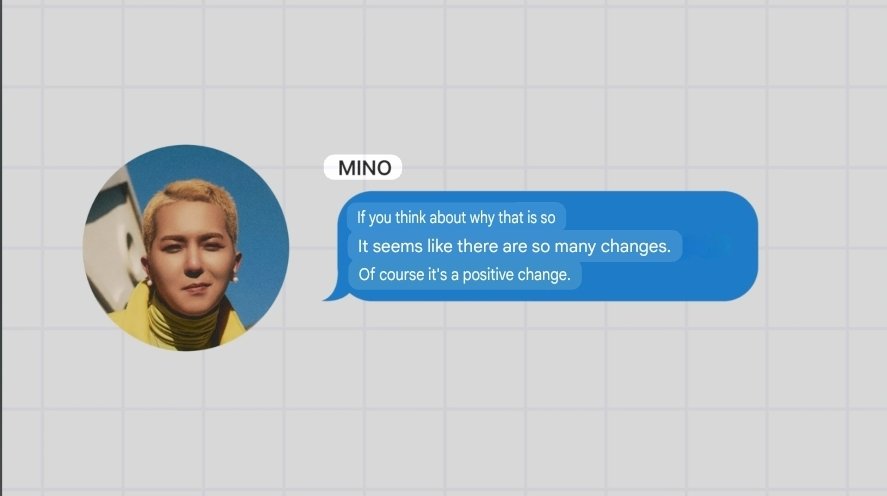 OnlyLookAtMino's tweet photo. [‼️] WINNER 10th Anniversary SPECIAL MESSAGE

🧵 MINO's message - English translation (1)

🐻 Hello this is Song Mino

▶️https://t.co/5Nf5kP57N6

#MINO #송민호 @official_mino_ #위너 #WINNER @yginnercircle https://t.co/ZwGqYdhNFb