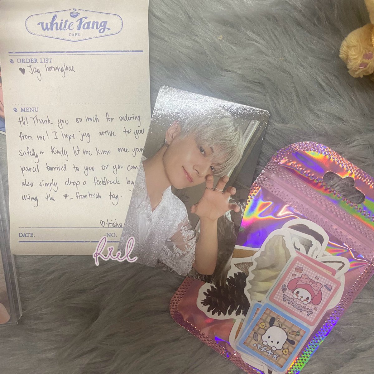 nichorielsim's tweet photo. [ #simyunrielmails ]

💌: @kungyazmailz 

thank you so much for sending Jay Horanghae and for the smooth transaction 🥰 my Jay OB album pcs are now complete 

#_fromtrish https://t.co/0tKBOWXnbW