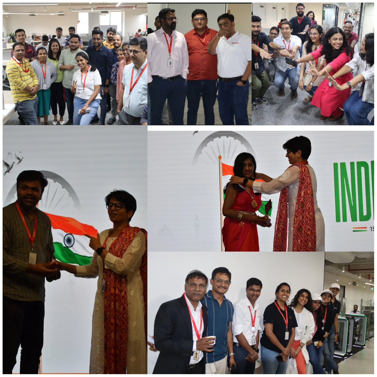 The Independence Day celebrations at Kyndryl M3 were a resounding success. Beginning with pre-celebrations on 7th,8th August, the main events took place from the 12th to the 14th, bringing together 4k+ employees in a spirit of unity and inclusiveness.

#FreedominEveryheart