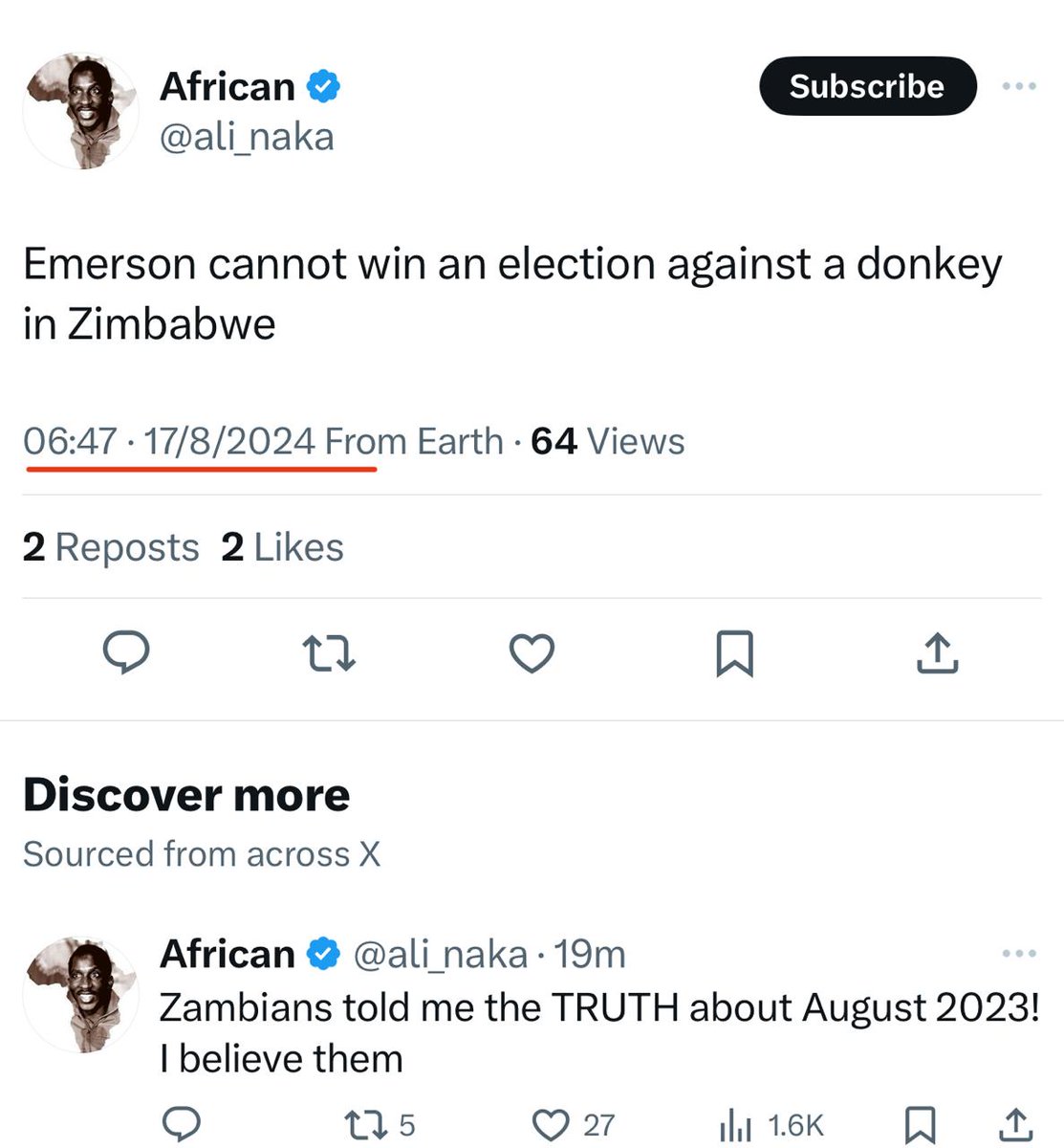 Haaaaa, SADC yagwadza kugwadza chaiko imiwee!!!! Someone is in pain 😢 😭.