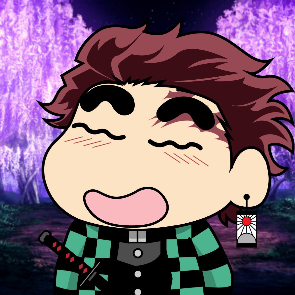 RealShinchanSOL's tweet photo. Sneak peek 1/1 NFT SHIN TANJIRO  
Meme Slayer. 

#shinchan #shinchanmeme #shinchantoken #shinchanNFT #meme #memetoken #memecoin #solana #solanaNFT #NFT #SeeYouOnTop https://t.co/aOpTB0Xzqj