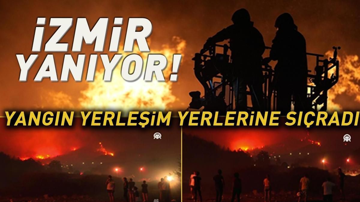 İzmir'de yangın yerleşim yerlerine sıçradı! Karşıyaka'da iki mahalle tahliye edildi buff.ly/3Ap8P1o