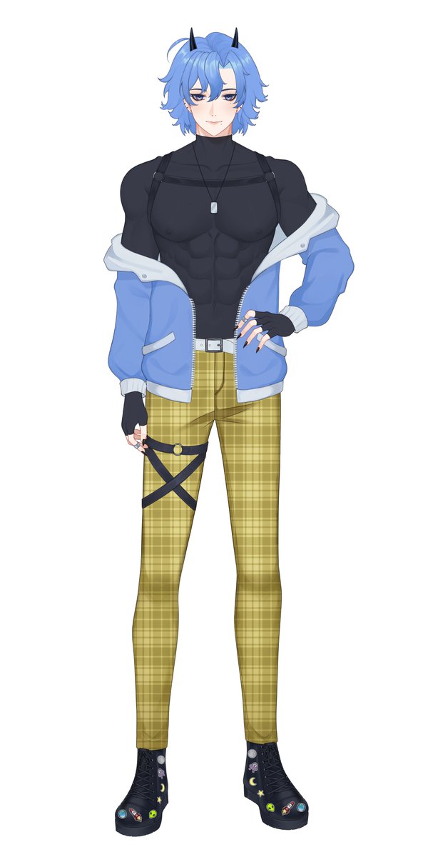 XinOraxal's tweet photo. (PLEASE RT) 
Hi there, I'm selling this mode ft. all of the arts (aside from ship and friends) for $700USD.

This comes with;
- A fully rigged full body model (With exps/toggl.) by @kyoko_nya &amp; @MTKira_Live2D
- 2 Designs.
- 7 Emotes
- 62 illustrations
- Minecraft skin https://t.co/3gtk5XDk1V